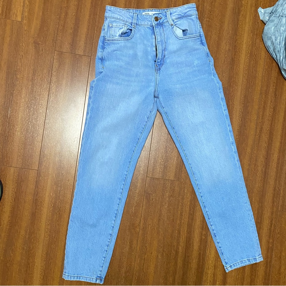 Zara light blue jeans